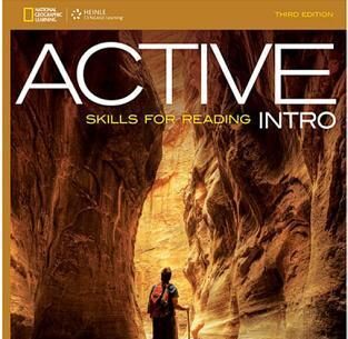 The cover page of Active skills for reading from National Geographic