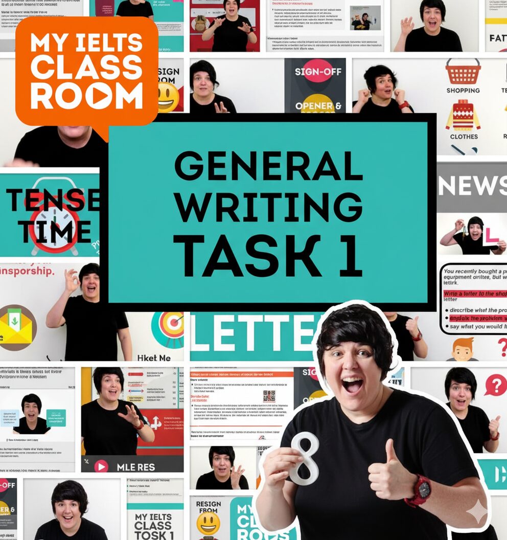 دانلود دوره خودآموز My IELTS Classroom – Writing Task 1 GT