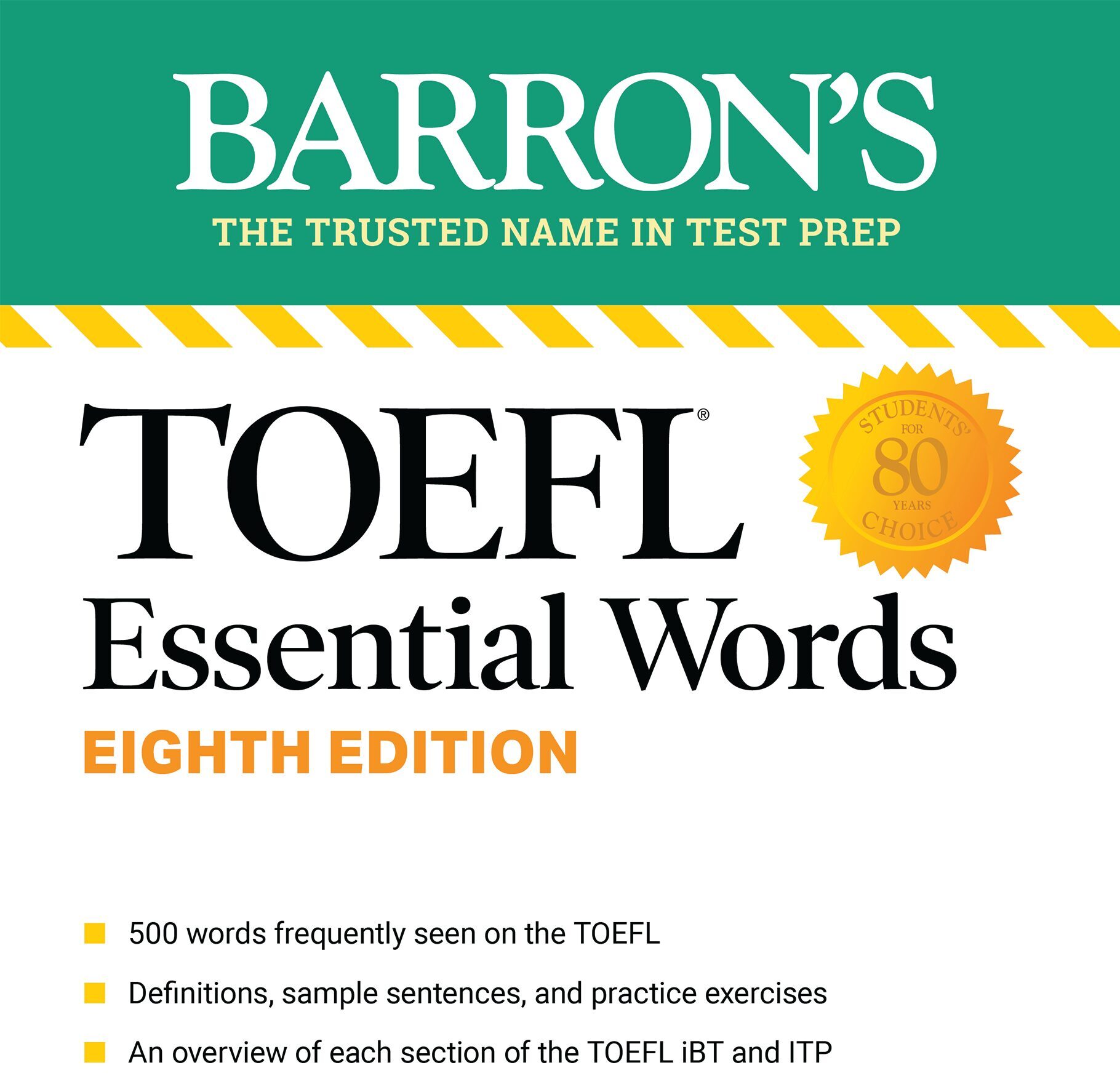 دانلود کتاب TOEFL Essential Words, Eighth Edition